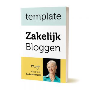 zakelijk bloggen template